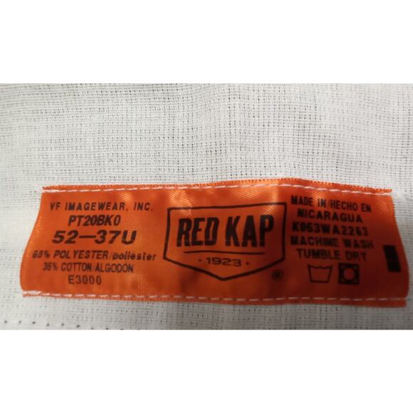 Red Kap Pants Mens 52 x 37 Durable Industrial Uniform PT20BK0 - Picture 5 of 5